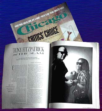 graphic: Chicago magazine cover and feature, November 1987